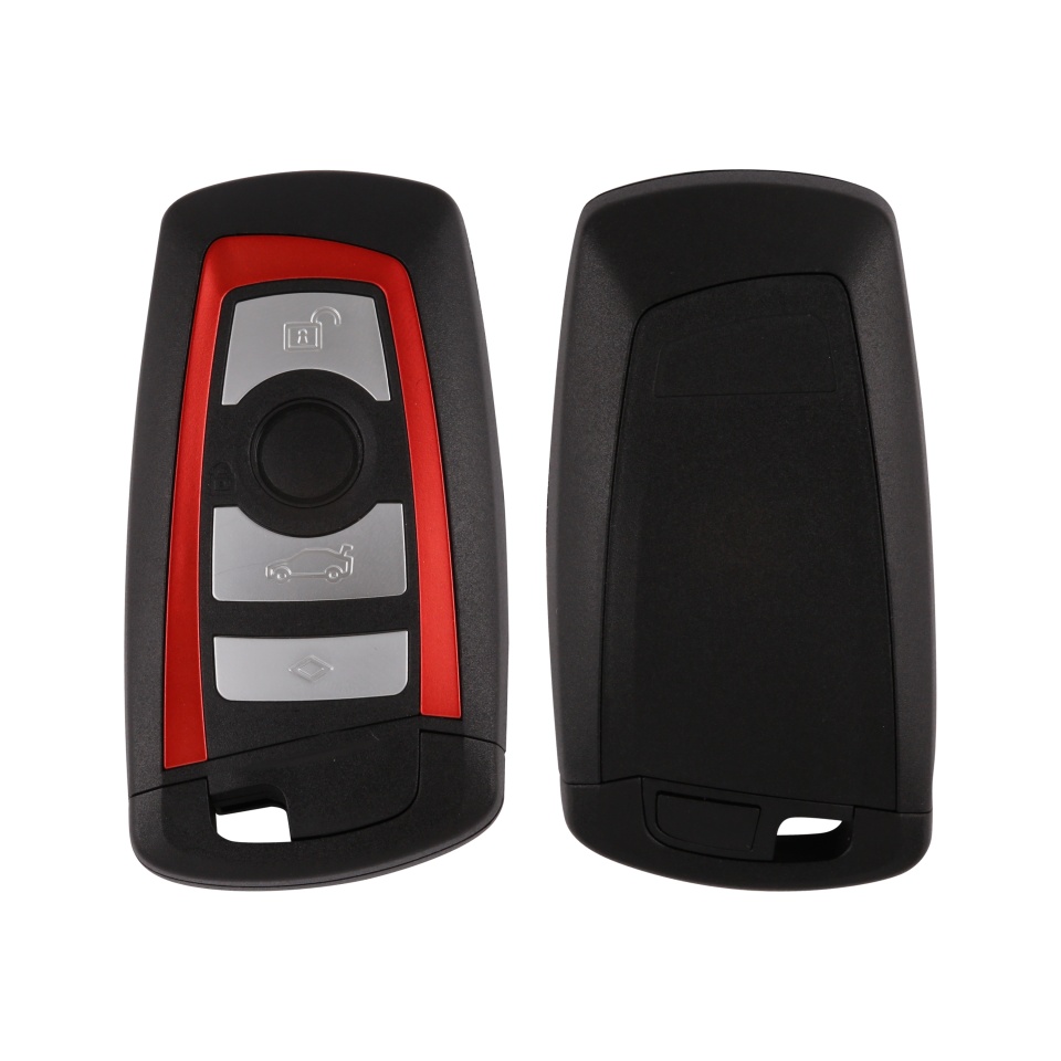 宝马-BMW/F卡智能遥控器改装外壳 -4键-红色
