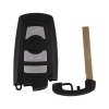 宝马-BMW/F卡智能遥控器改装外壳 -4键-黑色