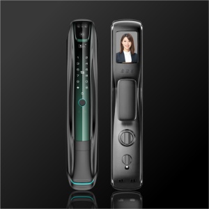 科桔R2-pro 智能猫眼锁 全自动指纹密码锁刷卡防盗家用电子门锁智能锁